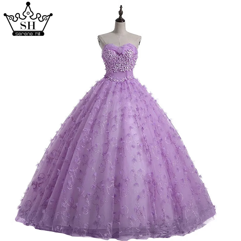 Цветочное бальное платье фиолетовое свадебное robe de mariage mariee princesa Свадебные