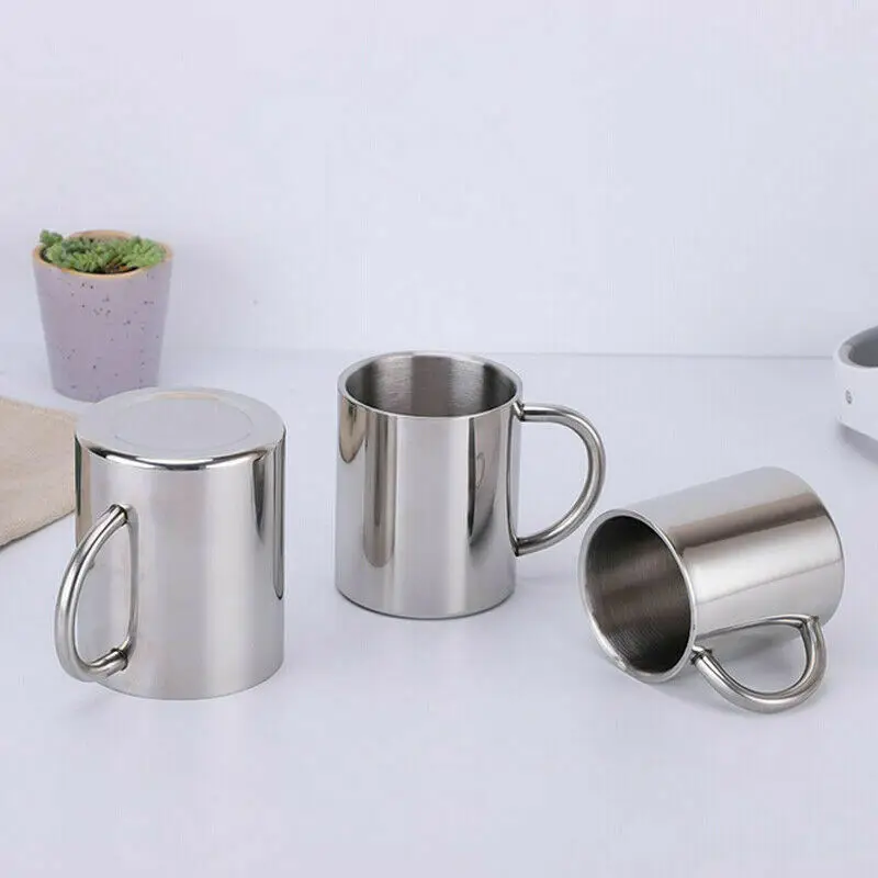 Нержавеющая сталь чашка кружка для питья кофе пива пикника и кемпинга
