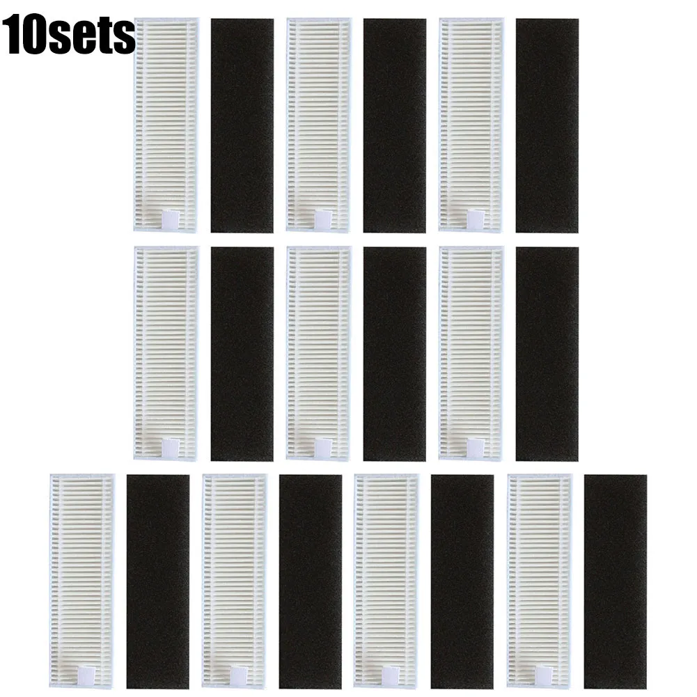 

10 Pack Filters For ROEMO PRO Robotic Vacuum Cleaner Replacement HEPA Filter Spare Parts Accessories