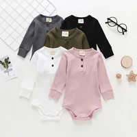 hitomagic baby girl bodysuits newborn baby clothes kids boys clothing romper for children jumpsuit unisex ribbed outfit