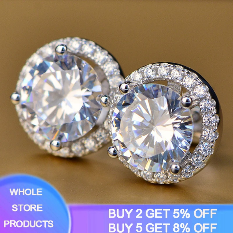 С сертификатом производство Китай оригинальные серебряные свадебные серьги