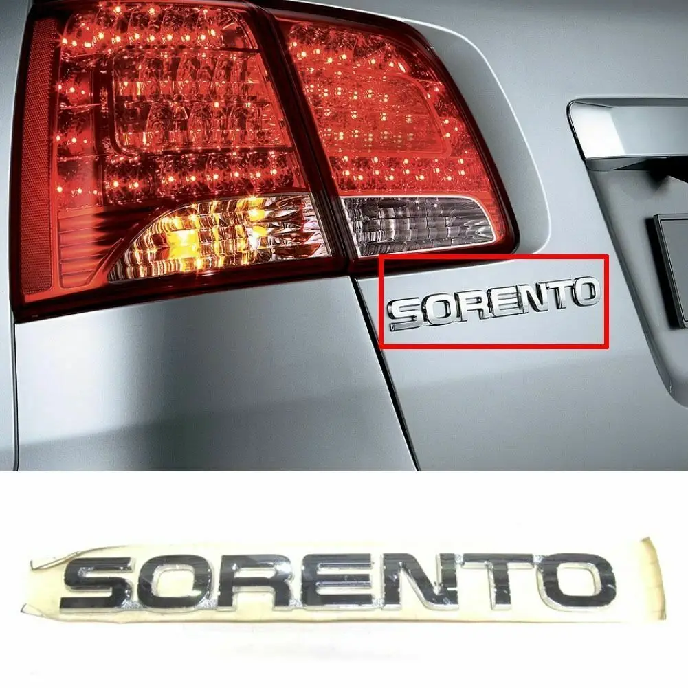 Оригинальная эмблема с логотипом задней крышки багажника для kia Sorento 2009-2014 OEM