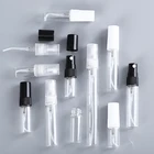 24 шт., стеклянные флаконы для парфюма, 2 мл, 3 мл, 5 мл, 10 мл