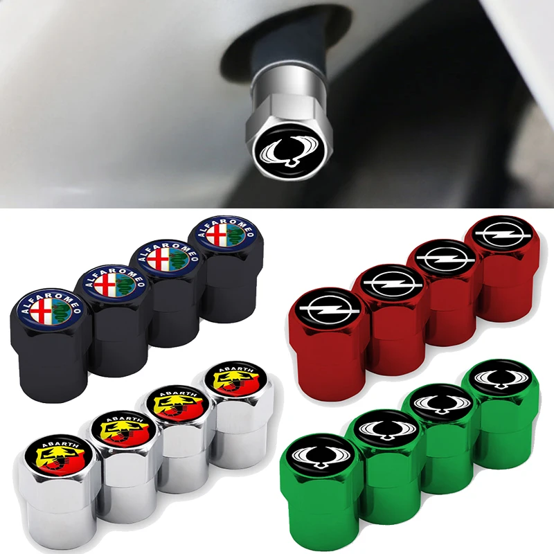 

4pcs Car Logo Tire Valve Cover Caps Auto Goods Accessories Gadgets for Chevrolets Cruze Captiva Colorado Spark Malibu Trax Aveo