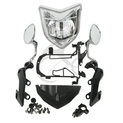 

Motorcycle Headlight Set Head Light Assembly For Yamaha FZ1N 2006-2009 2007 2008
