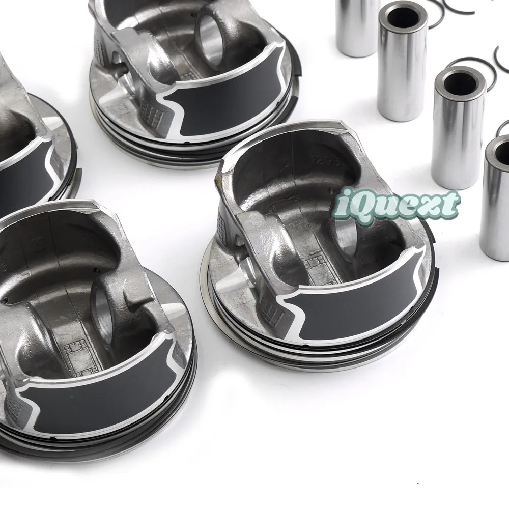 Комплект колец с 4 поршнями диаметром 11257562451 мм для BMW E60 E87 E90 118i 120i 320i 520i X3 N46B20B 2 0 л