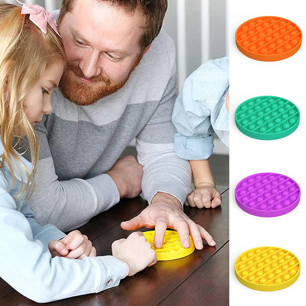 

Pop Fidget Toy Bubble Sensory Stress Reliever for School Office Educational Toys for Kids and Adults
