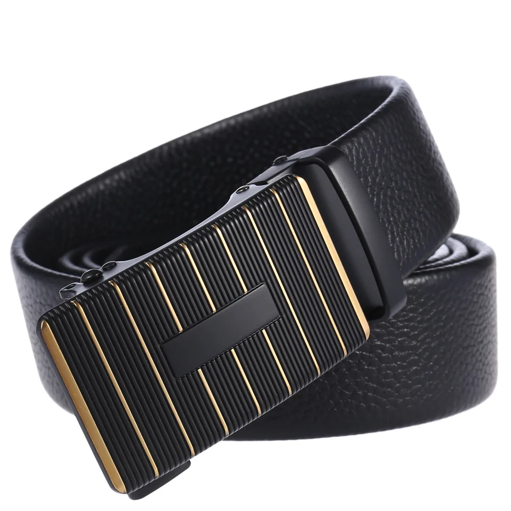 

New Luxury Brand Belts Men High Quality Buckle Male Strap Genuine Leather Waistband Ceinture Homme Luxury Fashion G36-561943-5