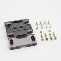 metal gearbox base tie rod transmission mount for 110 axial scx10 90046 90047 rc car upgrade parts