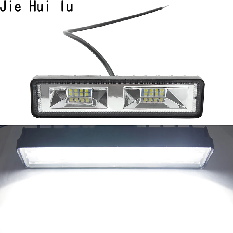 45 Вт 6 дюймов DRL светодиодный рабочий светильник бары луч мотоцикл внедорожника SUV