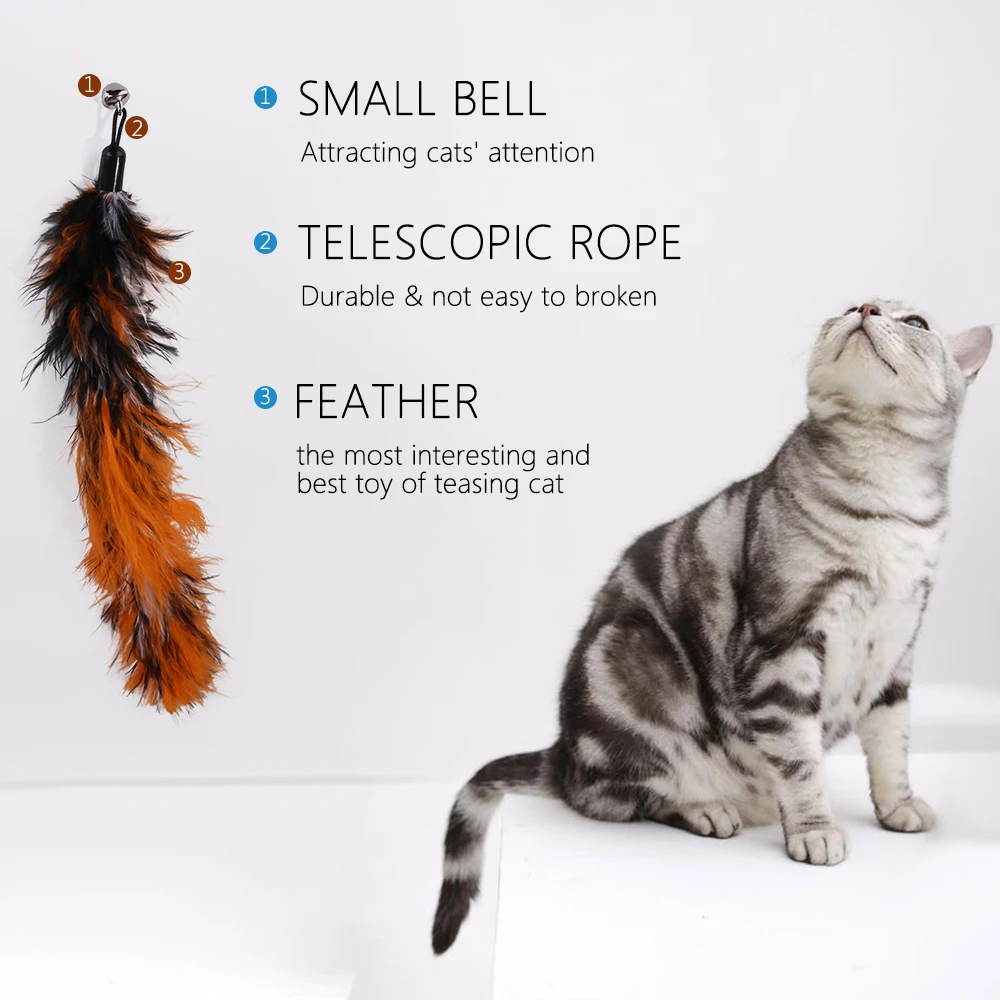 Сменные цветные палочки для питомцев 5 шт. автоматическое распознавание