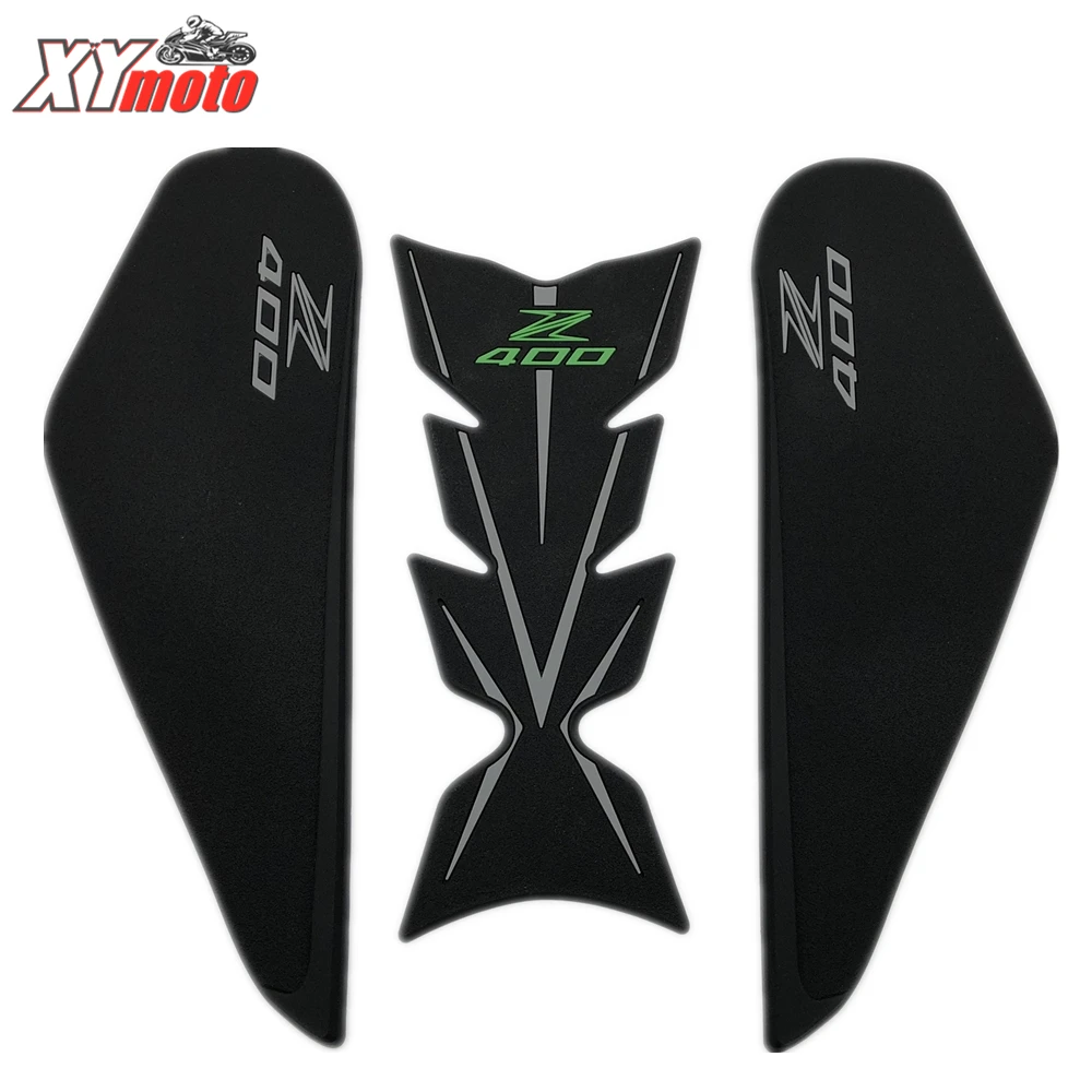 Наклейка на бак мотоцикла для Kawasaki Z400 2018 2019 Ninja400 R 18 19 противоскользящая наклейка