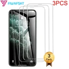3 шт. закаленное стекло для iPhone 12 Mini X 11 Pro XS Max XR защита экрана на iPhone 7 8 6s 6 Plus 5S защитное стекло