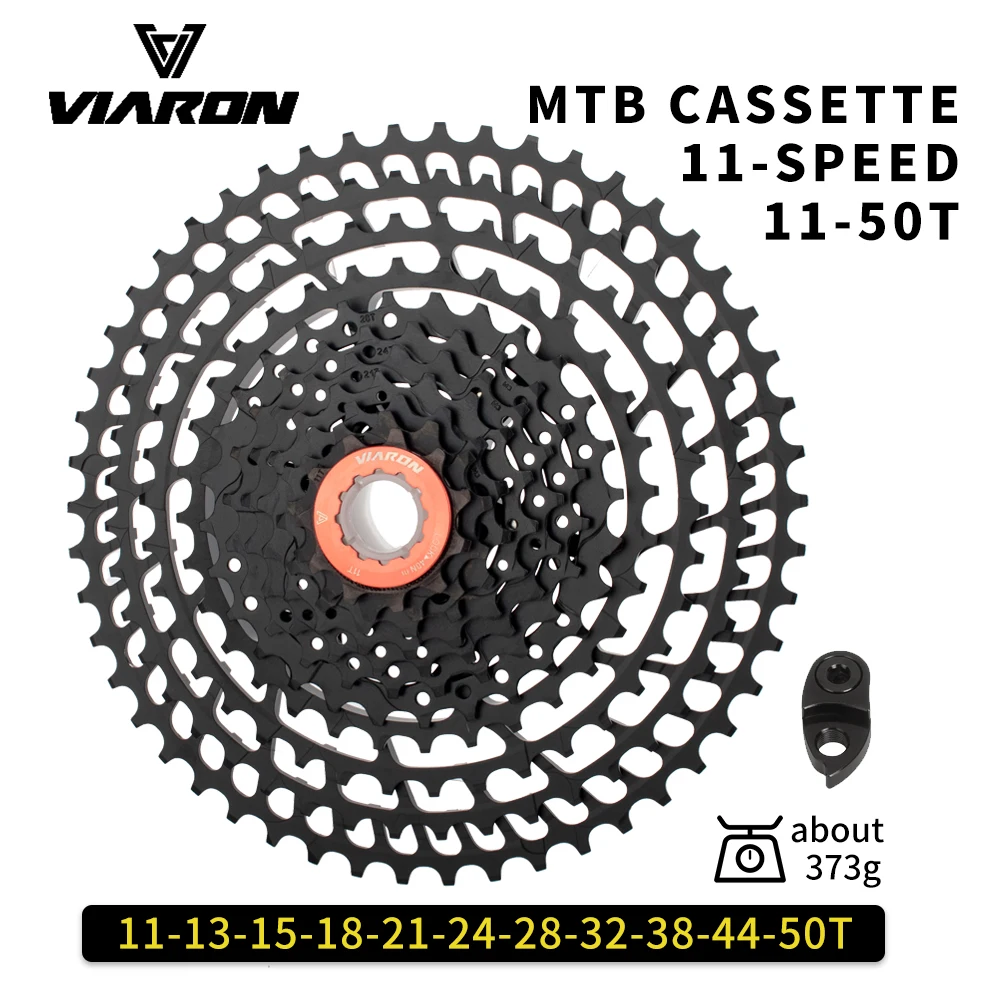 Велосипедная кассета VIARON MTB 10 11 12 скоростей Ультралегкая алюминиевый сплав