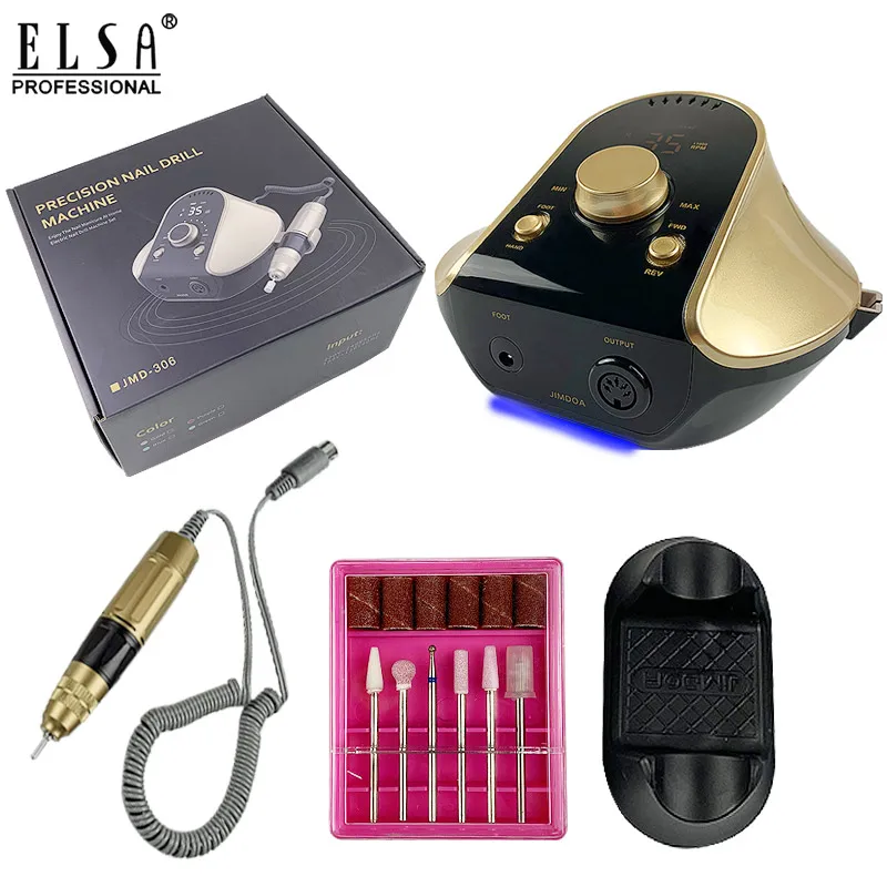 45 Вт электрическая дрель для ногтей маникюра 35000 об./мин инструмент дизайна с