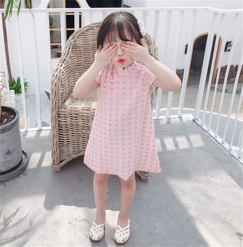 

2021 Girls Dress New Brands Baby Dresses Tassel Hollow Out Design Princess Dress Kids Clothes Children's Clothing