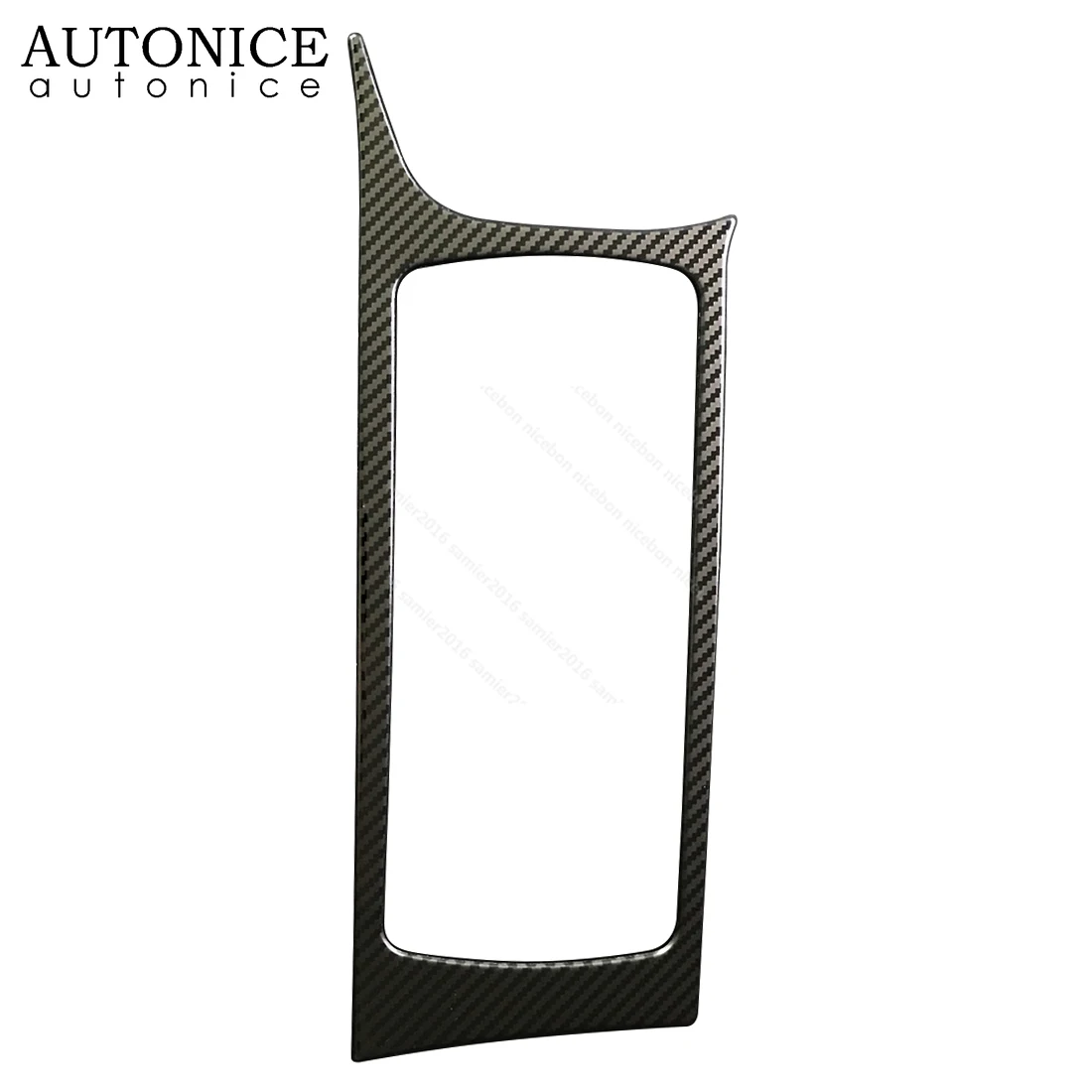 Цвет углеродного волокна внутренняя фреза подходит для Ford Focus правый руль 2015 2016