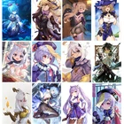 Японское аниме девушка 5D Diy алмазная живопись серии Genshin Impact Полная квадратная круглая Стразы Вышивка настенные картины