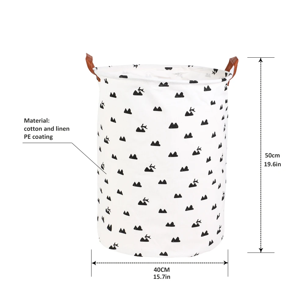 

Clothing Laundry Basket Bag Folding Laundry Baske Clothes Storage Bag Children Toy Storage Bucket Large Capacity Foldable