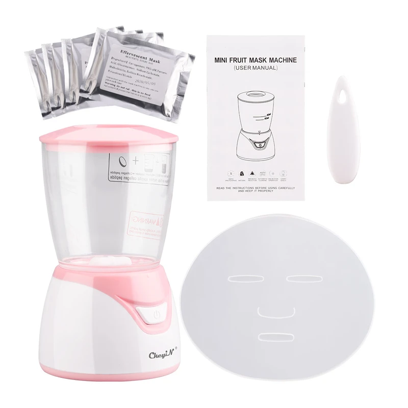 

CkeyiN Automatic Face Mask Maker Diy Fruit Vegetable Natural Collagen Facial Mask Machine Salon Spa Skin Care Beauty Tool