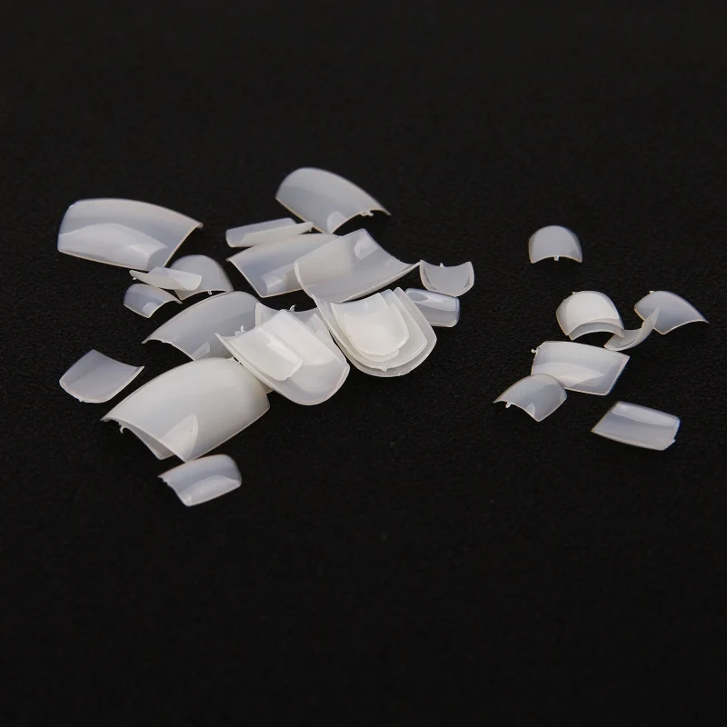 1 коробка искусственный ногтей Дисплей натуральный прозрачный Пресс пешком