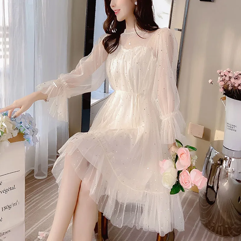 Женское платье весна 2020 однотонное розовое элегантное ТРАПЕЦИЕВИДНОЕ шифоновое