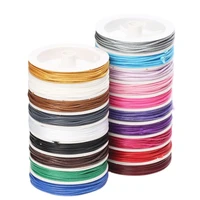 bright cotton wax line cord thread string strap necklace bracelet rope 1 0mm 15mrolldiy jewelry making