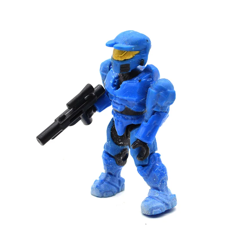 1 Piece MB80 Одиночная Halo Wars Warriors Монстры люди Спартанские игры ковенанты пушки солдаты строительные блоки кирпичи игрушки для детей - Цвет: 1 Piece MB80