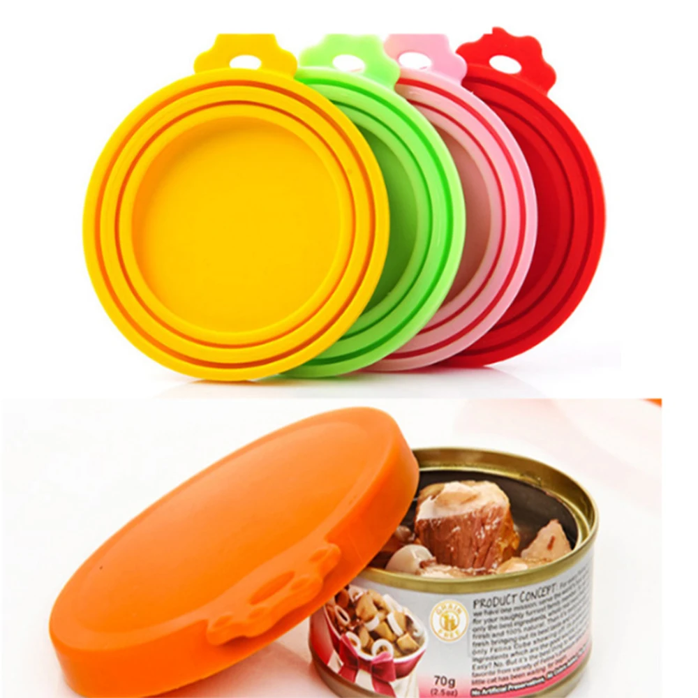 

Can Covers Universal Silicone Can Lids for Pet Food Cans Fits Most Standard Size Dog Cat Can Tops BPA Free Dishwasher Safe Cover