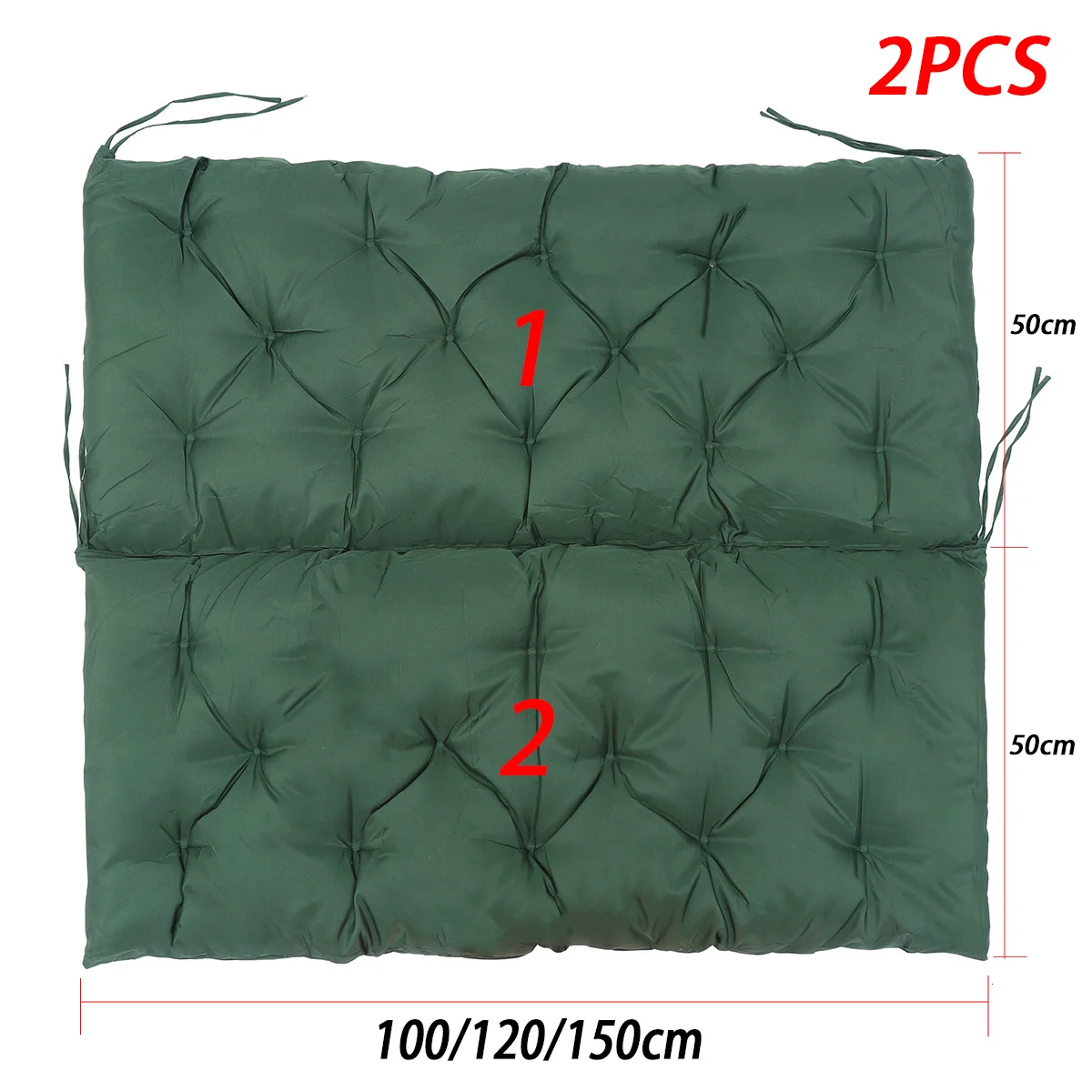 1 шт. Европейский Стиль 2/3 местный сад Водонепроницаемый скамья подушка из мягкой