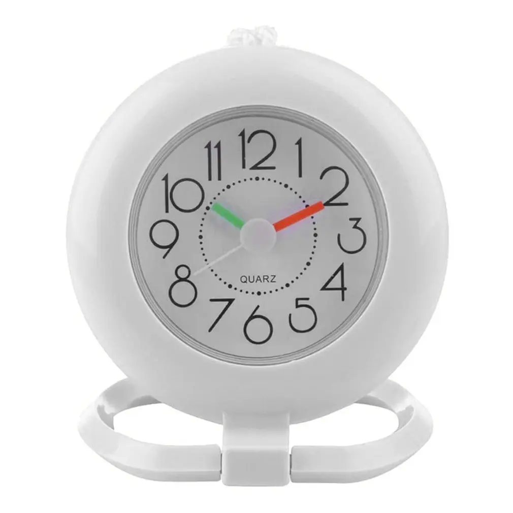 

Wall Clock Bathroom Shower Slate Towel Ring With Hanging Clock Kitchen Bathroom Wall Clock Waterproof Shower Hanging Clock