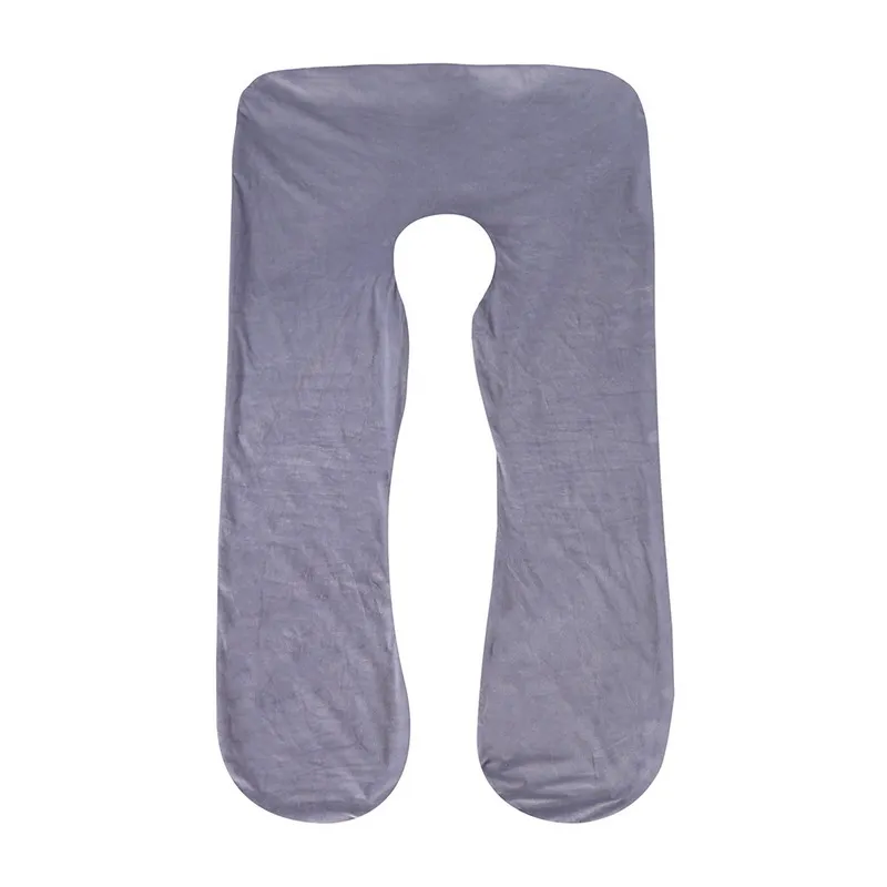 

Dropshipping Pregnant Pillow Case Gravida U Type Lumbar Pillowcase Multi Function Side Protect Cushion cover for Pregnancy Women