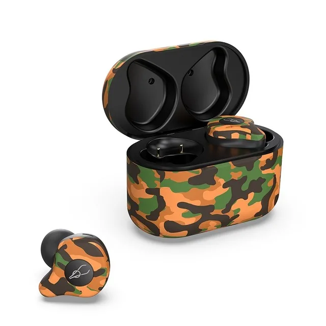 E12 Sahara Оригинальные беспроводные bluetooth-наушники Sabbat E12 Ultra apxt TWS, Hi-Fi, шумоизоляция, наушники-вкладыши, Спортивная гарнитура, Беспроводная зарядка, PK - Цвет: E12 Sahara