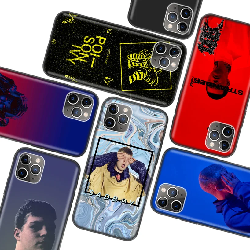 Черный чехол Yung Lean Rapper для Apple iPhone 11 Pro XR 7 8 6 6S Plus X XS MAX 5 5S SE мягкий силиконовый