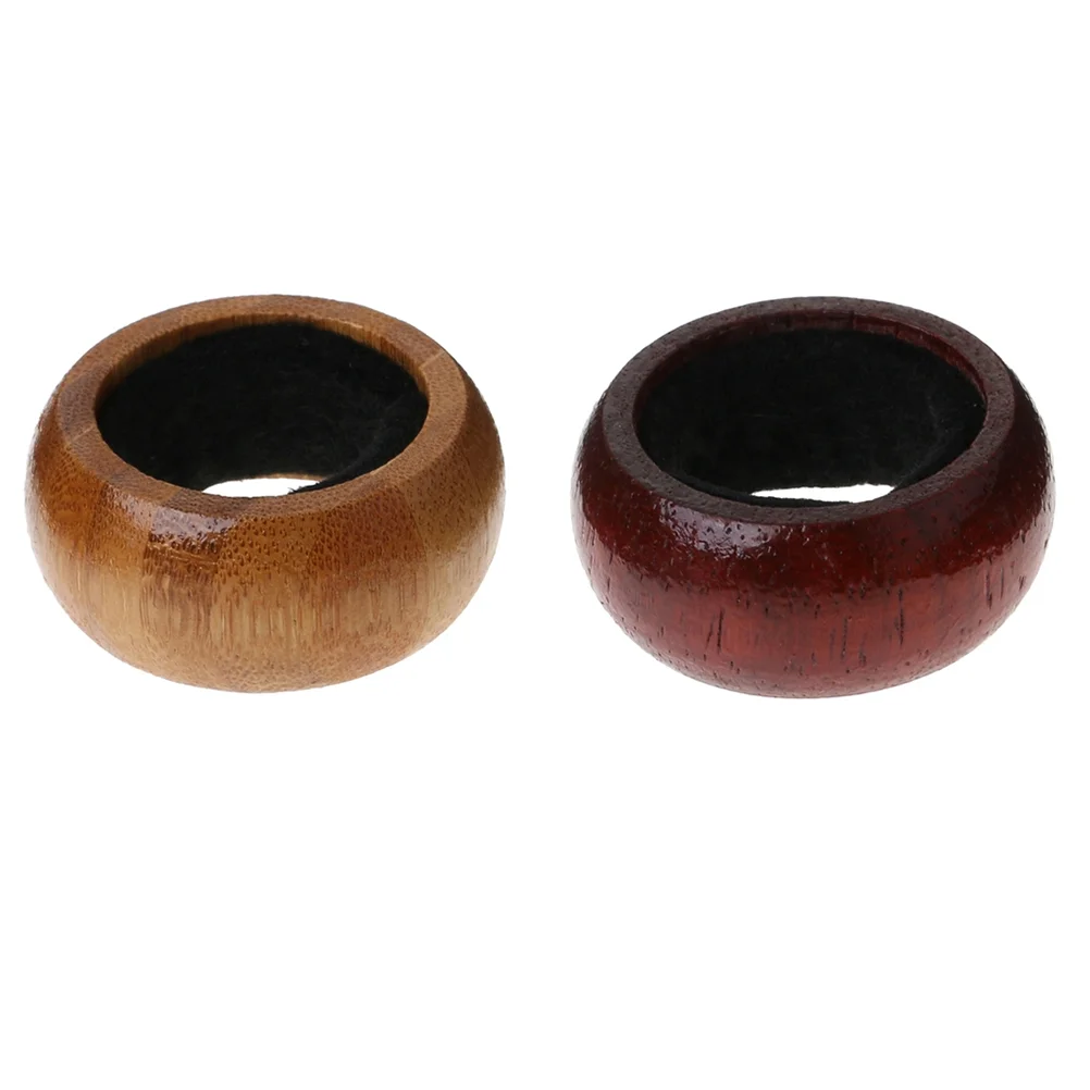 

2pcs Decorative Red Bottle Drip Rings Drip Proof Bottle Collar Rings