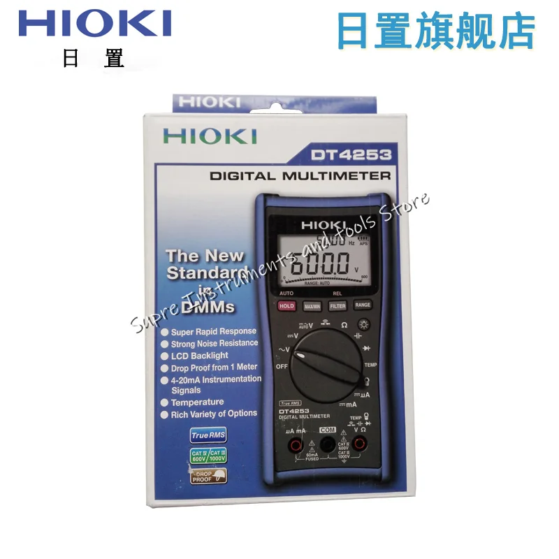 Мультиметр Hioki DT4253 цифровой мультиметр многофункциональный 4-20 мА | Инструменты