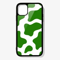 phone case for iphone 12 13 mini 11 pro xs max x xr 6 7 8 plus se20 high quality tpu silicon cover green cow