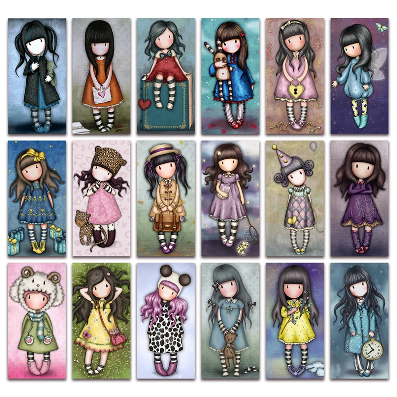 Новый полностью Квадратный бриллиант 5D Картина Вышивка крестом мультфильм для