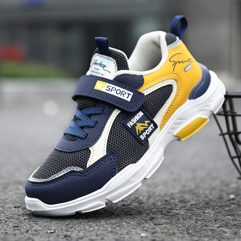 

Casual Light Boys Sneakers Big Children Spring Summer Breathable Sports Shoes Non-slip Girls Tenis Running Shoes Brand 28-40