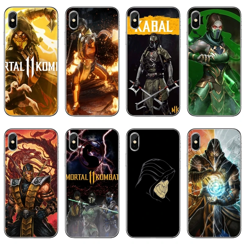Чехол Mortal Kombat 11 для iPhone pro XR X XS Max 8 7 6s plus SE 5s 5c iPod Touch 5 6|Бамперы| |