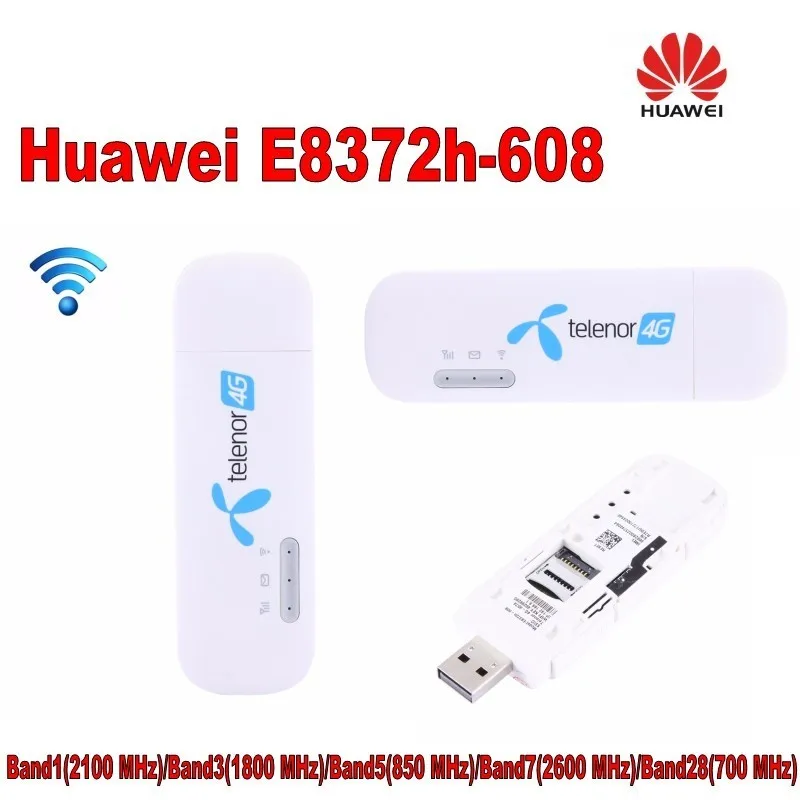 Разблокированный huawei E8372 4g модем маршрутизатор sim E8372h-608 4G Wifi маршрутизатор 3g 4G Wifi модем 4g wifi sim-карта Wi-Fi android автомобильный dvd w800