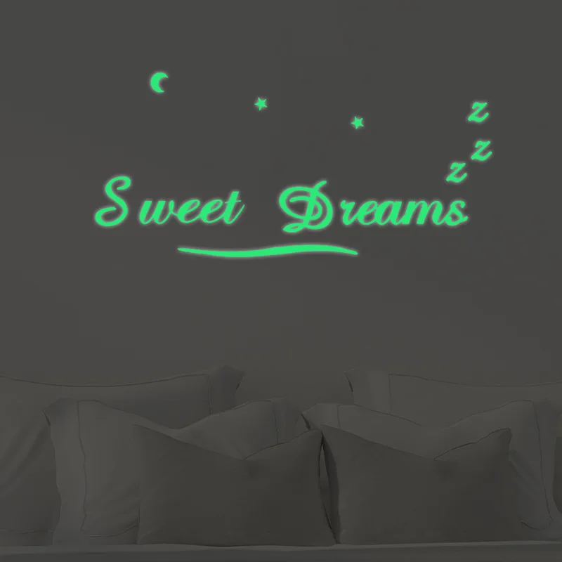 Мультяшные флуоресцентные наклейки с изображением единорога кошки мыши сердца