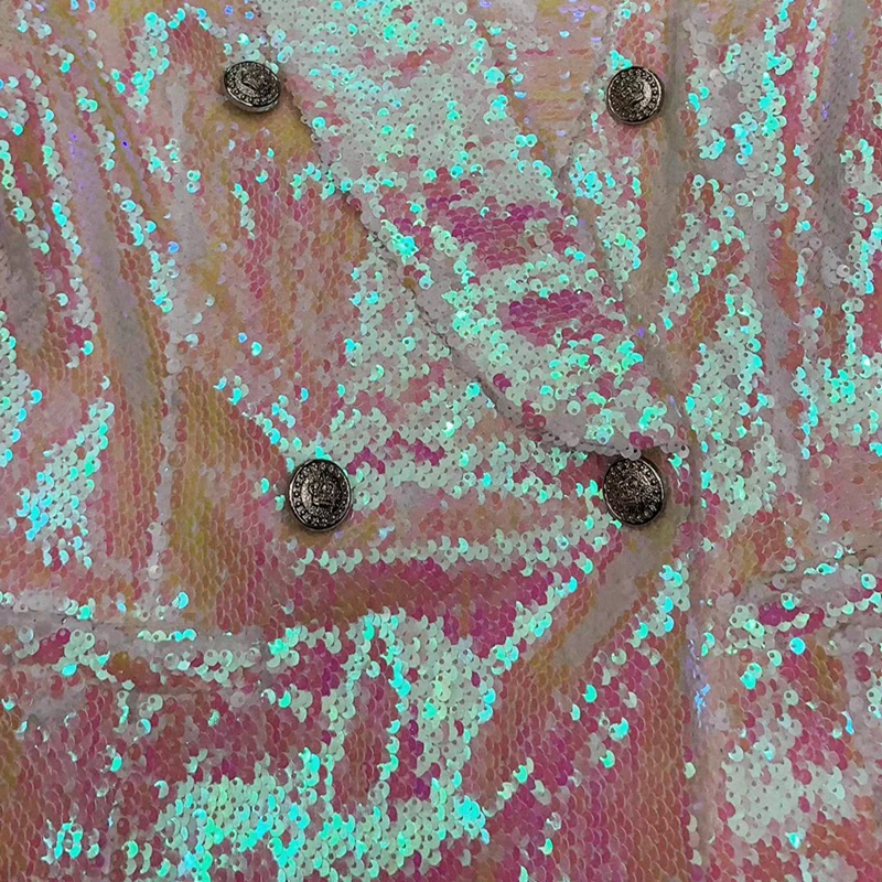 Новое поступление 2019 модная коллекция разноцветное блестящее платье с блестками