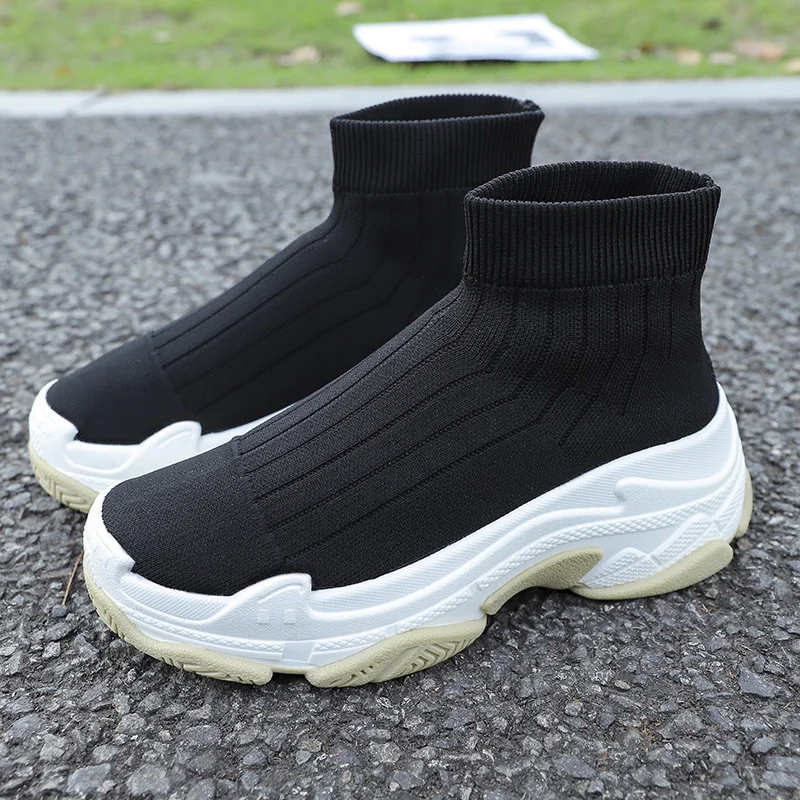 Женская Удобная дышащая повседневная обувь на платформе сезон весна-осень Новое