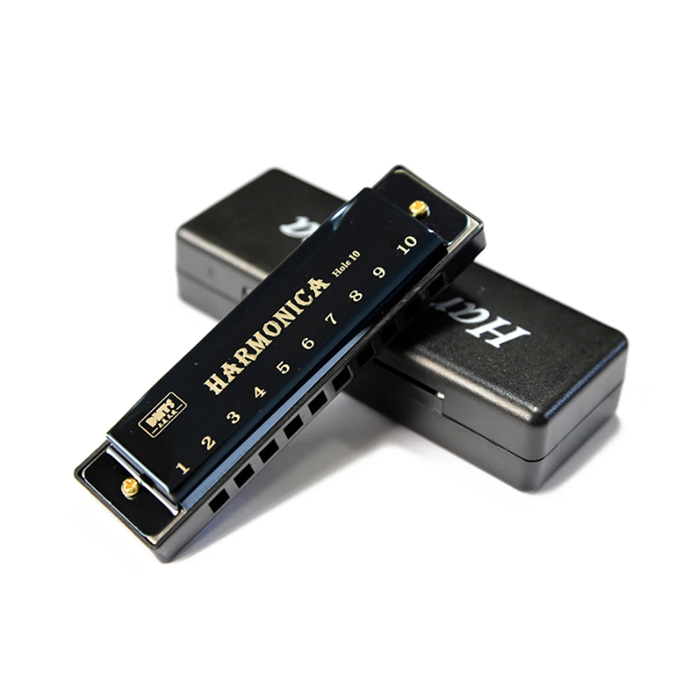Гармоника с сердечником из титана и меди 10 отверстий 20 тонов|Губная гармошка| |