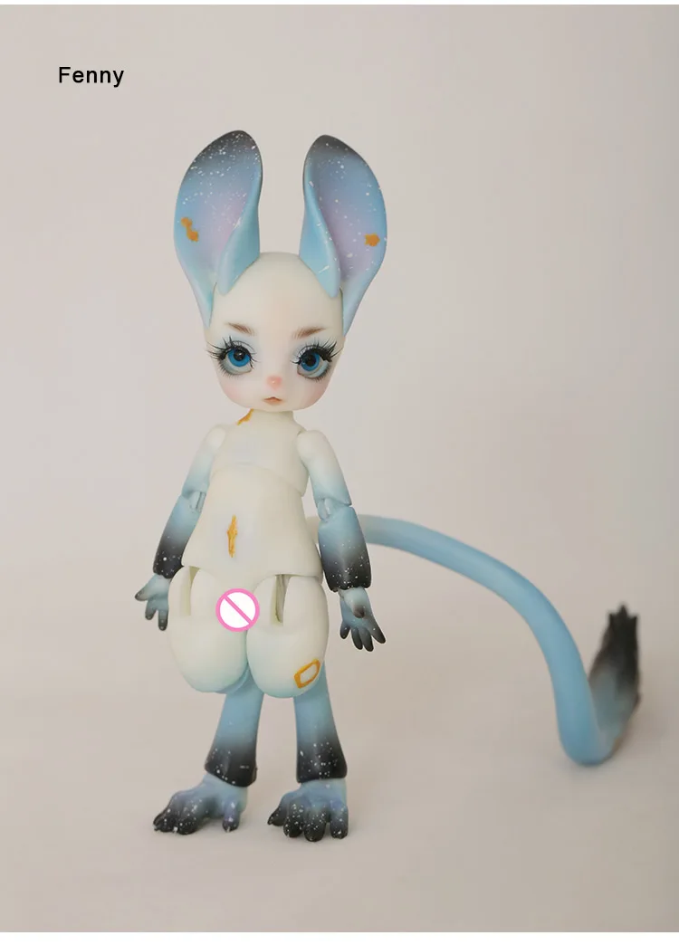 Fenny 1/8 Shugo Фея Jerboa BJD SD кукла Yosd модель для маленьких девочек и мальчиков глаза высокое качество игрушки Фигурки из смолы на Рождество