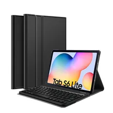 Case for Samsung Galaxy Tab S6 Lite 10.4 Keyboard Case P610 P615 Cover Bluetooth Keyboard