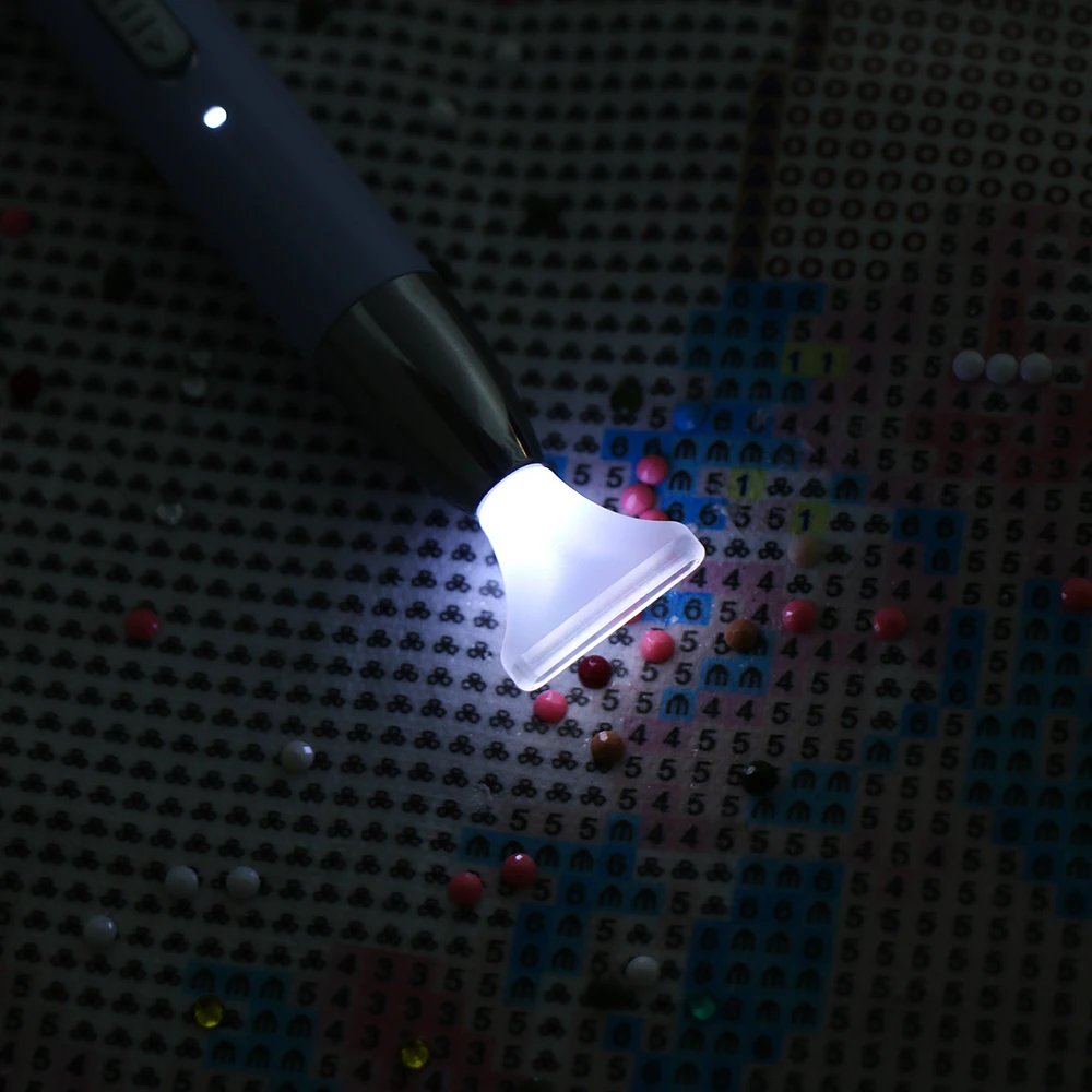 Новинка светильник ящиеся точечные ручки 2 режима вышивка крестиком 5D инструмент