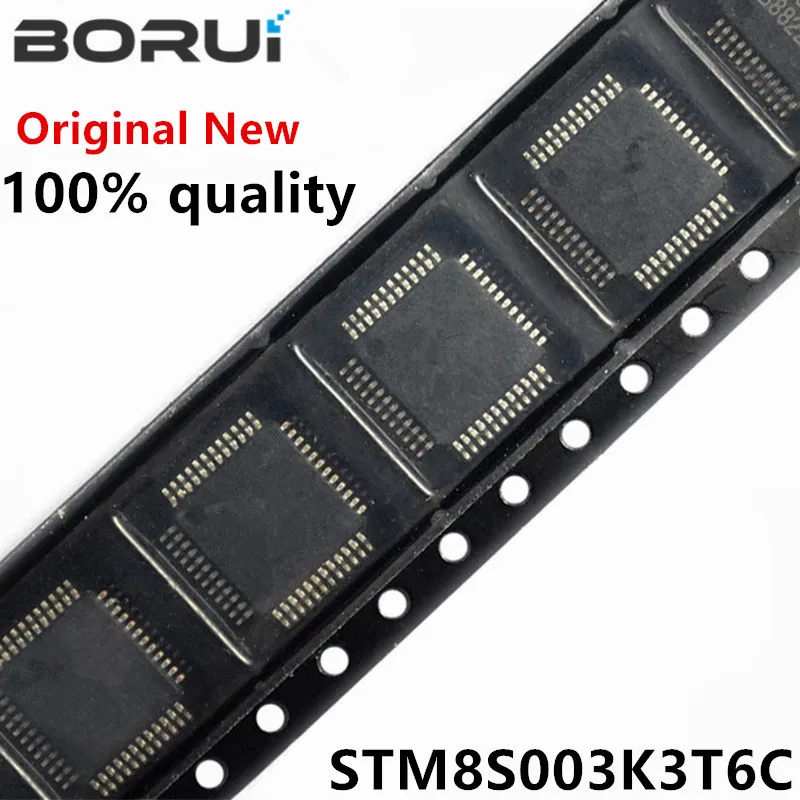 

1 шт./лот 8S003K3T6C LQFP-32 MCU 8-bit STM8S STM8 CISC 8KB Flash 3,3 V/5V 32-контактный LQFP STM8S003K3T6C в наличии
