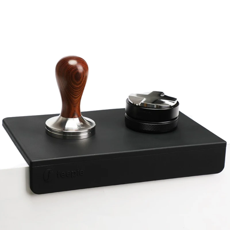 

FEEPIE Coffee Anti-Slip Mat Espresso Latte Art Pen Tamper-Proof Mat Mat Coffee Set Coffee Grinding Soft Silicone Mat